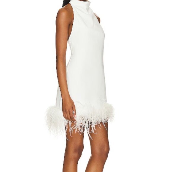 Amanda Uprichard Lunaria Dress White XS - Picture 2 of 13
